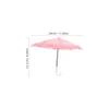 Parapluies 3 PCS Lace Toy Umbrella Kids Beach Toys Miniature Enfants Cognitive Aquarium Polyester Home Decor