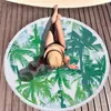 Towel Luxury Coconut Leaf Beach Soft Fast Drying Round Bath Shower Spa Blanket Microfiber Fabric Wrap Travel Picnic Mat