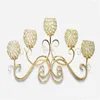 Kaarsenhouders goechzf romantische vintage home decor bruiloft decoraties kristallen middelpunt houder