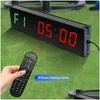 Küchentimer LED LED LOG SN GOGENSCHAFT TIMER 1.5 -Zoll digitales Training zum Studium der Count Down/UP -Wecker Fernbedienung Sport Drop Lieferung H DHCPW