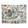 Tapestries Adolphe Millot -Fleurs C French Vintage Poster Tapestryカスタム装飾