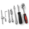 PCS Socket Bits Set Ratchet Wrench Metric Tools Kit voor Automotive Repair Huishouden 240510