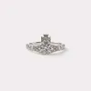 Brand High Version Westwoods lussuoso diamante pieno zircone zircone scintillante anello di saturno