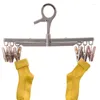 Hangères Vêtements Drying Rack |Piqûre de sous-vêtements à chaussettes rotatifs avec séchoir à clips