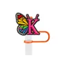Cuilles jetables STS Letter Butterfly St er pour Caps Soft Soft 8 mm Conseils réutilisables LIDS 40 30 20 oz Livraison de chute de gobelet otjwk