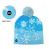 beanbtup beanie LED SWEATE SWATER HAT HISTRAY GIFT FAR KIDS XMAS New Year Decorations SXJUN16