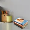 Capa de notebook DIY Padrão personalizado UV Impressão colorida suporta qualquer aluno diário de bloco de notas para casais de presentes do Dia dos Namorados
