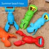 Sand Play Water Fun Beach Toys Spela Cute Colorful Lobster Claw Catchers i simbassänger och utomhusl2405