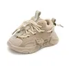 Sneakers Fashion Plush Childrens scarpe sportive corte e grasse scarpe sportive per ragazzi comodi scarpe da corsa comode scarpe sportive d240513