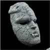 Party Masks Stone Ghost Fl Face Resin Mask Juvenile Comics Amazing Adventures Gargoyle Theme Halloween Masquerade Props Y20326E Drop DHI23