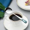 Spoons Stainless Steel Round Edge Spoon Long Handle Rice Dumpling Porridge Soup Scoops Mirror Polished Buffet Ice Cream Serving