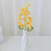 装飾的な花の手編みライラックフェイクブーケ花瓶ホームルームデスクバレンタインデーデコレーションフラワーアレンジメントギフト用