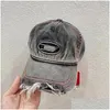 Ball caps ontwerper dames zomer denim gat casual solide heren hoeden klassieks mode casquette vakantie zon hoed veelzijdige honkbal cap otdsd