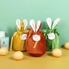 Подарочная упаковка Пасхальный день 2024 Cartoon Wars Basket Candy Bag Подарки для детских тота