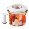 Speicherflaschen Lebensmittelsparer Vakuumbehälter wasserdichte durchleckdichte Mikrowelle in der Lage, luftdichtes Organizer für Küchengemüse Früchte
