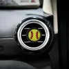 Interiördekorationer Baseball Cartoon Car Air Vent Clip Diffuser Outlet per balsamklipp släpp leverans otbhw