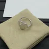 Luxury Classic Couples Ring Brand Designer Band Rings Charm 18K Gold Open Ring For Women Herr Jewelry Party Engagment Wedding Accessories With Box