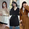 Designer Belt Koreaanse echte lederen brief Twee toon triomfantelijke boog dunne tailleband voor vrouwen met dubbelzijdige riem en trendy riem 5 moh