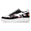 Luxury Patent Cuir Schuhe Spider Camouflage Chaussures décontractées Bloc Loafer Shark Ments 20th Annviersary M2 Shark Black White Sneakers Sta Flat Orange Sk8