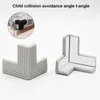 Window Stickers 4Pcs Soft Silicon Baby Safe Corner Protector Table Guard Edge Anticollision Guards For Toddler Security Protection