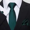 Neck slips set lyx slips för män 100% siden slips hanky manschettknapp set slips hombre formella kläder tryckt fäder dag