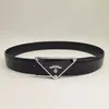 designer belts for men and women 3.5 cm width triangle metal buckle classic color great quality belts women dress skirt belt 100-125 cm simple bb simon belt