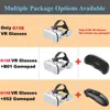 G15E VR Lunettes Imax 3D Films Virtual Reality Google Cardboard Box Casque pour 477 Phonesupport Game Joystick 240506