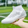 Top Quality Football Boots Men Ultra-light Non-slip Indoor Soccer Shoes Kids Boy Turf Futsal Lightweight Childrens Training 240506