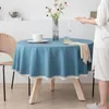 Table Cloth 2024 Round Waterproof And Oil Proof Disposable Cloth_AN3000