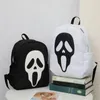 Schooltassen 2024 Halloween Ghost Backpack Verstelbaar Fun Casual Lightweight Waterproof Travel Wandel voorschoolse tas