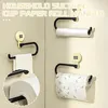 Haken Multifunktionaler Rollpapierhalter Platz sparen tragbares Toilettengewebeschelf für Wohnzimmer