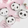 Compact Mirrors Taschenspiegel Make -up Mirror neuer Stil Mini niedliche Panda -Katze für Mädchen und Studenten tragbare Doppelklappkosmetik -Make -up -Spiegel D240510 geeignet