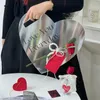 Borsetto regalo borsetta per imballaggio imballaggio bouquet a forma di bouquet sacchi di San Valentino