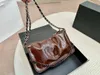 Дизайнерская сумочка роскошная сумка на плечах восковые кожаные сумки для мессенджеров женщины перекрестная сумка для кузова