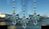 10pcs Crystal Angel Suncatcher wiszący wisiorek anioł ręcznie robiony ozdob