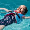 Childrens nage de natation gilet de sauvetage en néoprène pour enfants mousse bébé vêtements flottants de natation