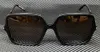 Marca clássica Retro Yoisill Sunglasses 591 001 Black Womens grande 57 mm