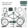 DIY Mini -liga Kit de montagem Mini liga Retro nostálgica Biciclo 1 10 Diversão para cultivar a Coleção de habilidades de Handson Childrens 240510