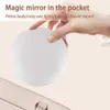 958L Compact Mirrors UV camera visualized facial sunscreen makeup mirror with light used for sunscreen handheld LED light makeup mirror d240510