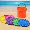 Sand Play Water Fun Beach Toys Bucket Toys Folding Eimer Gartenwerkzeuge Outdoor Schwimmbad Spielwerkzeuge Kinderspielzeug Sommer Wasserspiel 2405