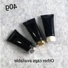 Free Shipping Black 40ml Plastic Hand Cream Squeeze Bottle 40g Cosmetic Facial Cleanser Soft Tube Concealer Bottles Kmegs