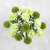 Flores decorativas 5pcs vaso de dente de leão plástico para acessórios para decoração de casa, flores domésticas de flores de plantas artificiais