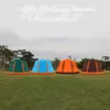 Палатки и укрытия 3-4 человека PU8000 мм открытая палатка Полностью автоматическое двойное солнцезащитное избавило