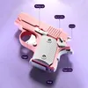 Gun Toys 3D Printing Toy Gun Radijs Gun Lumineuze radijsmes Verminder Druk Fidget Jouet Gravity Mini Toys Christmas Present voor kinderen T240513