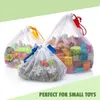 Storage Bags Toy & Organization Mesh Set Of 15 Fits To Playroom Game Pieces Sets Small Toys Dolls