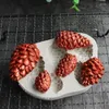 Baking Moulds Cake Decorating Molds Pine Cones Nuts Walnuts Candy Silicone Utensils Batter Fondant Chocolate Kitchen T