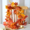 Fleurs décoratives Vine Vine Orange Plant Decoration grimpe Tiger Home Wedding Festival Gift