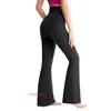 AAA -Designer Lul Lul Comfortable Damen Sport Yoga Hosen Nuf Sommer Neue antibakterielle Fackel hohe Taille Lose Schlähne Weitbein Fitness