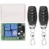 Remote Controlers DC 12V Wireless Relay Switch 4 Channel 433Mhz Transmitter With Receiver Momentary