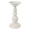 Candele White Metal Candlestick Holder Stand Regali per decorazioni da tavolo per feste per matrimoni